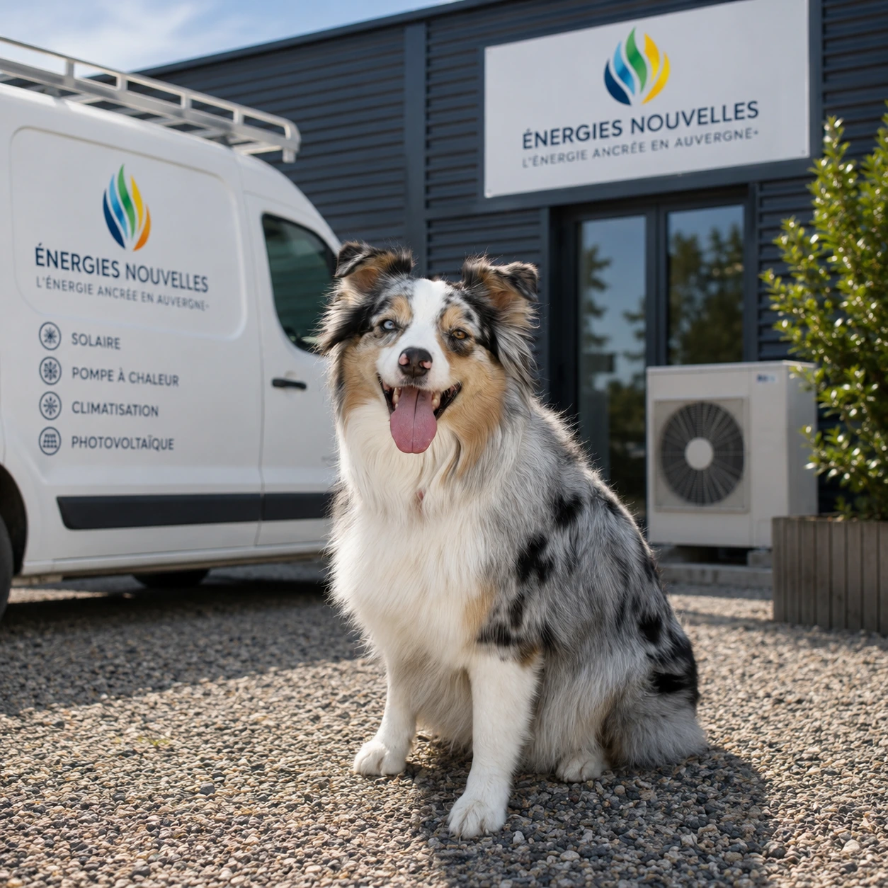Tosca, La mascotte 🐾 chez Énergies Nouvelles